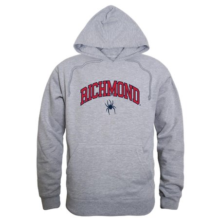 W REPUBLIC W Republic 540-145-HGY-03 University of Richmond Men Campus Hoodie; Heather Grey - Large 540-145-HGY-03